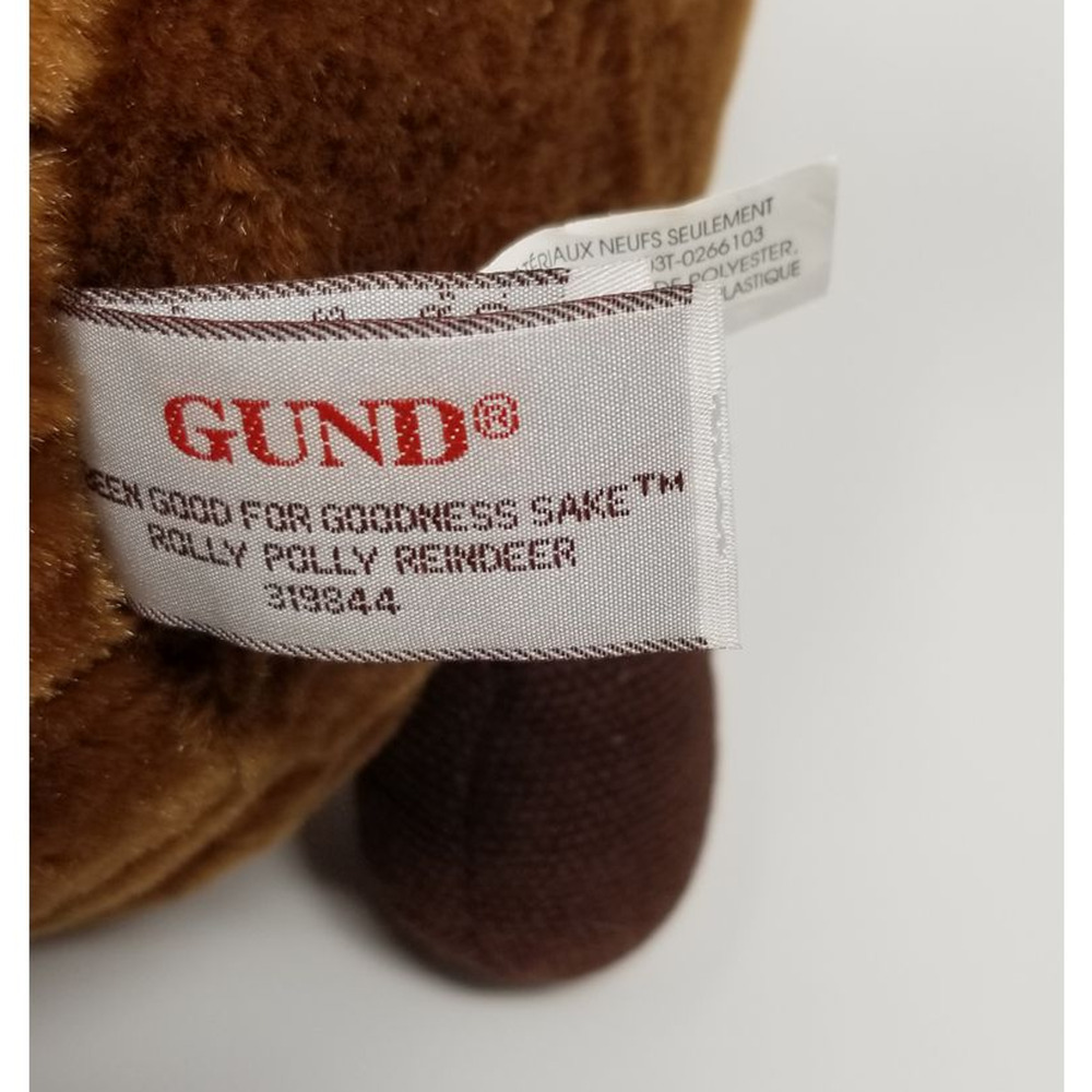 GUND Adorable Rolly Polly Reindeer - Picture 6 of 6